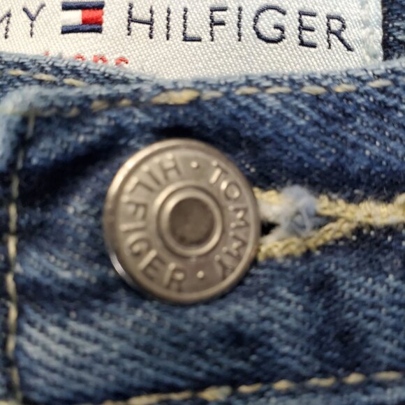 Tommy Hilfiger Jeans Womens Size 16 Blue Perfect T Straight Leg Denim - Picture 8 of 11